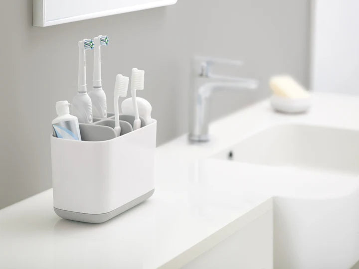Joseph Joseph EasyStore Toothbrush Holder Grey