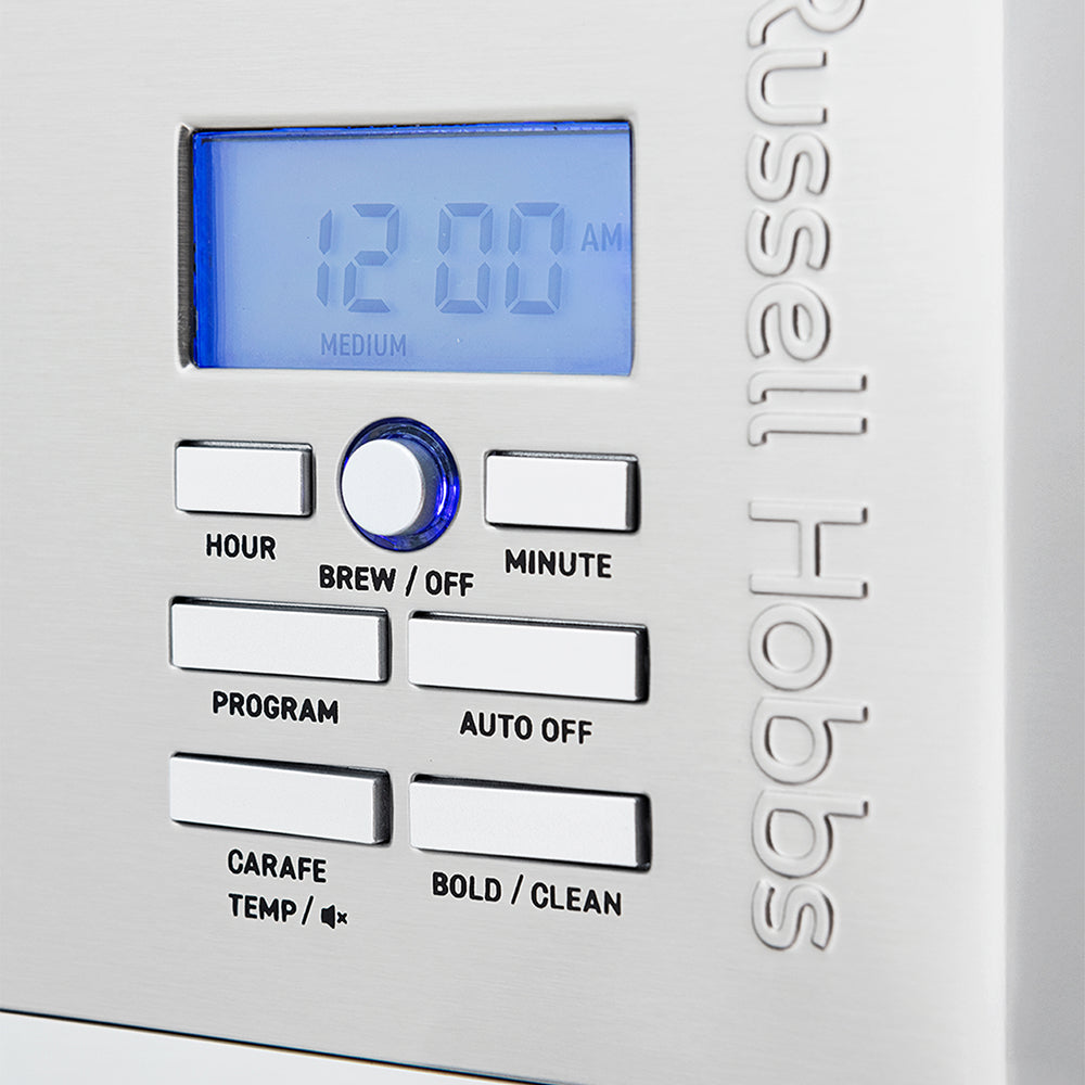 Russell Hobbs Nexus Digital Coffee Maker Silver