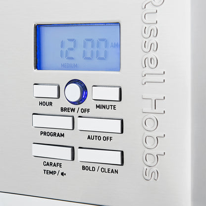 Russell Hobbs Nexus Digital Coffee Maker Silver