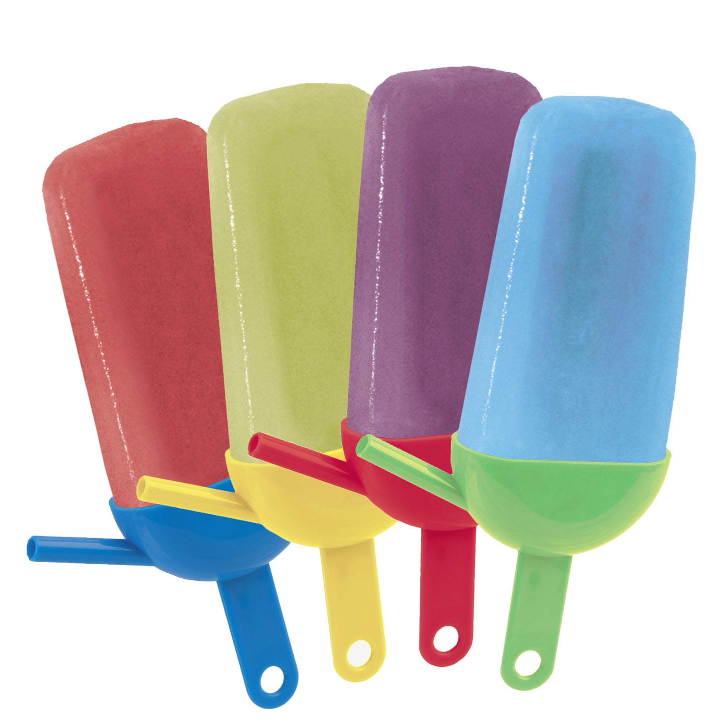 Creative Ice Pop Moulds Set of 4