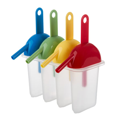 Creative Ice Pop Moulds Set of 4