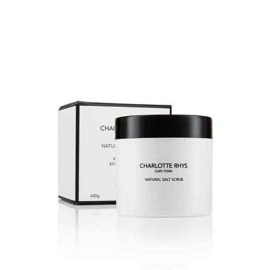 Charlotte Rhys Pure Charcoal Salt Scrub 420g