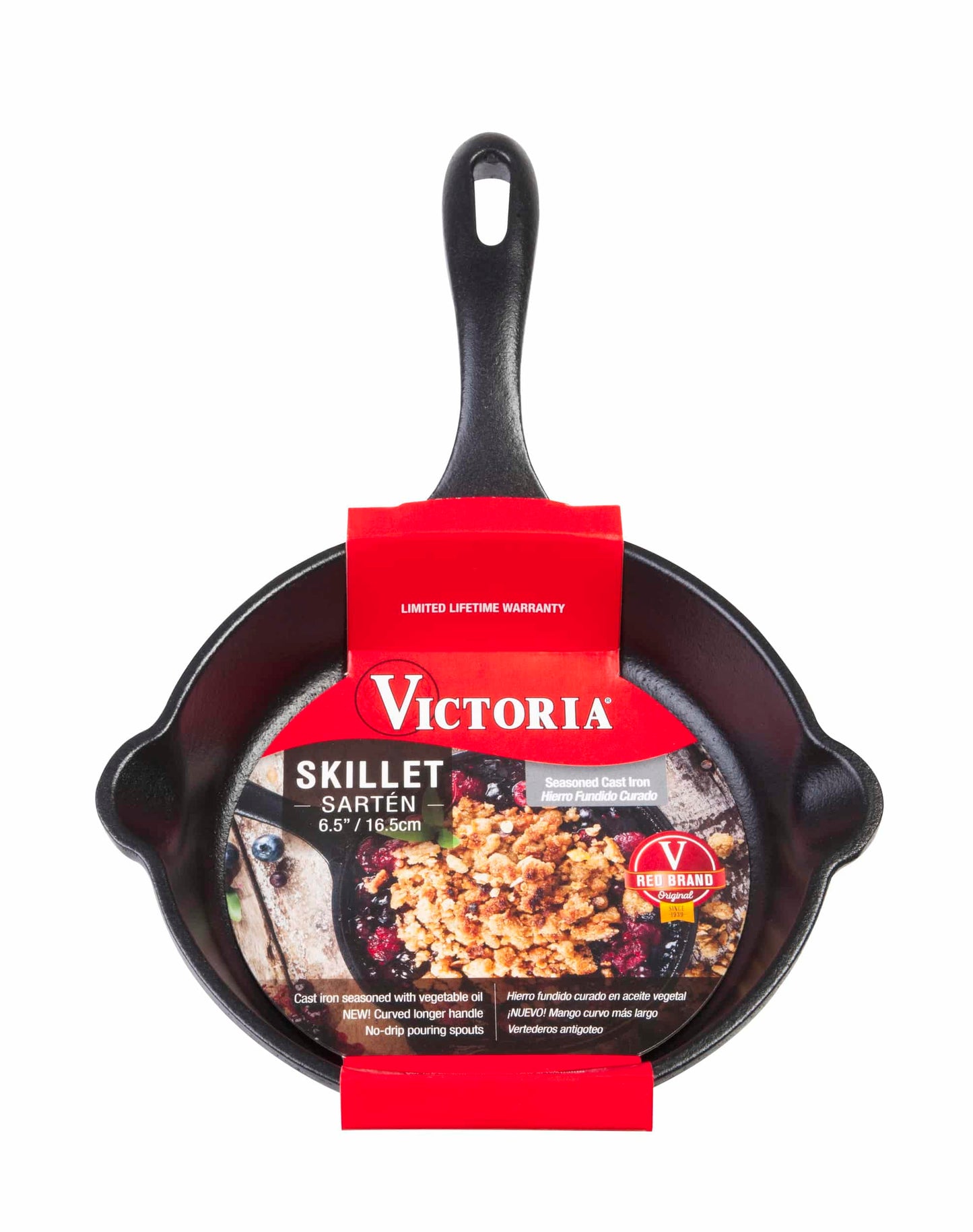 Victoria Cast Iron Skillet 16cm Enamelled