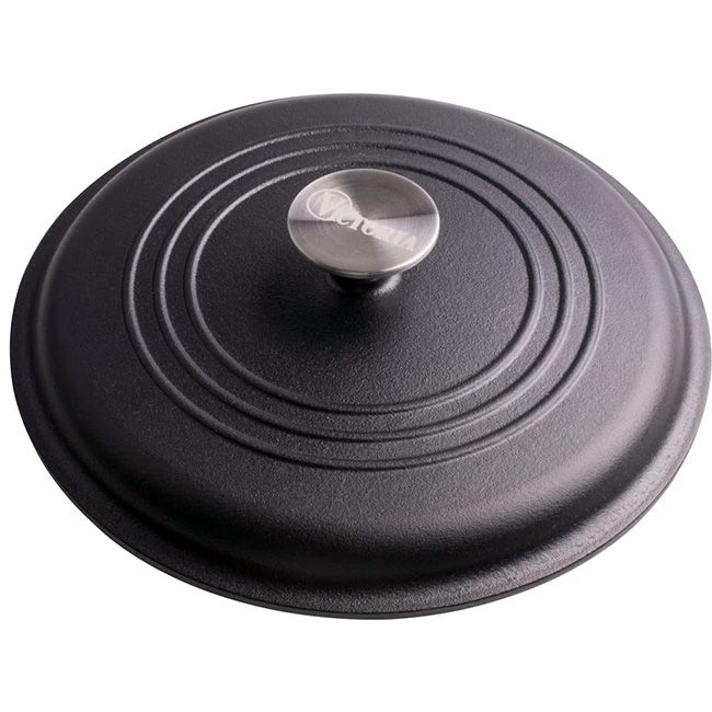 Victoria Cast Iron EnamelledCasserole with Lid 3.8