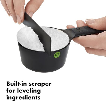 OXO Measuring Cups Snap Black