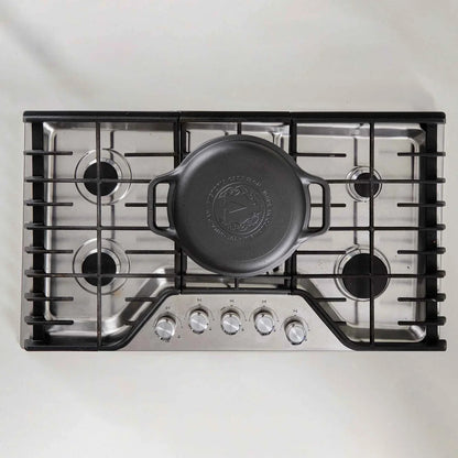 Victoria Cast Iron Casserole with Lid 5.7L