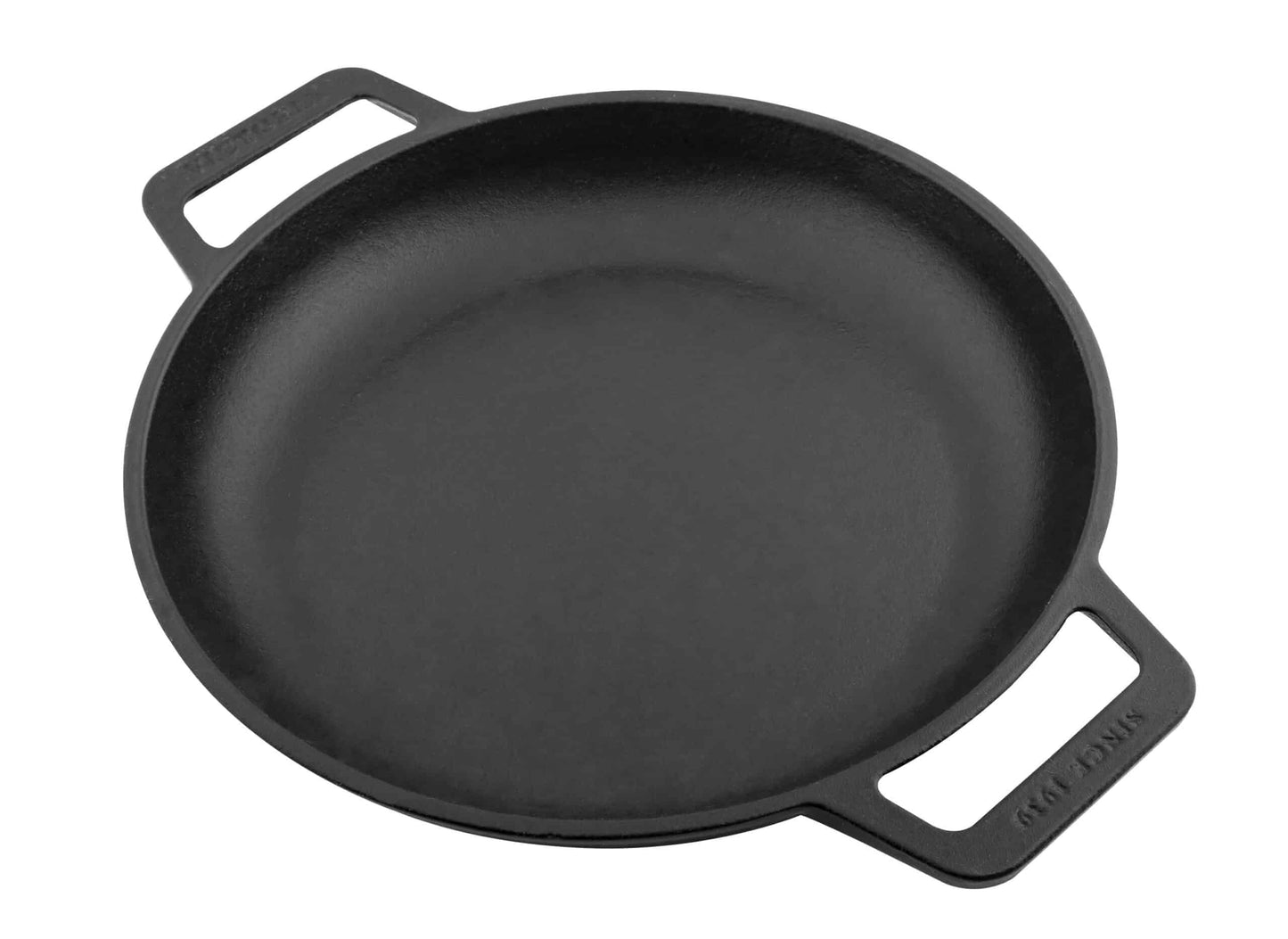 Victoria Cast Iron Skillet with Helper Handles 26c