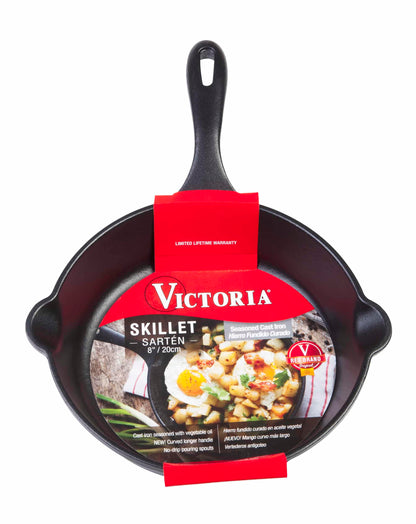 Victoria Cast Iron Skillet 20cm Enamelled