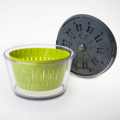 Humble & Mash Salad Spinner Green And Grey