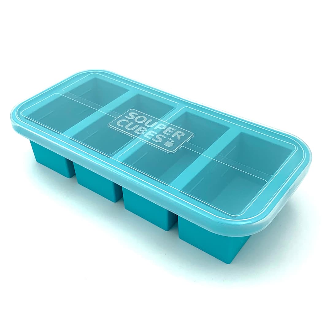 Souper Cubes Tray with Lid 1 Cup