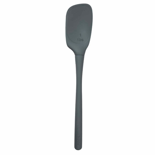 Tovolo Flex Core All Silicone Deep Spoon  Charcoal