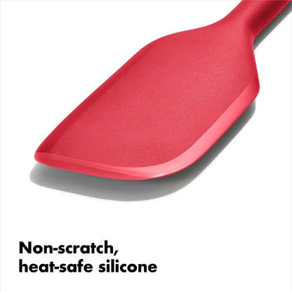 Oxo Silicone Spatula Medium Red