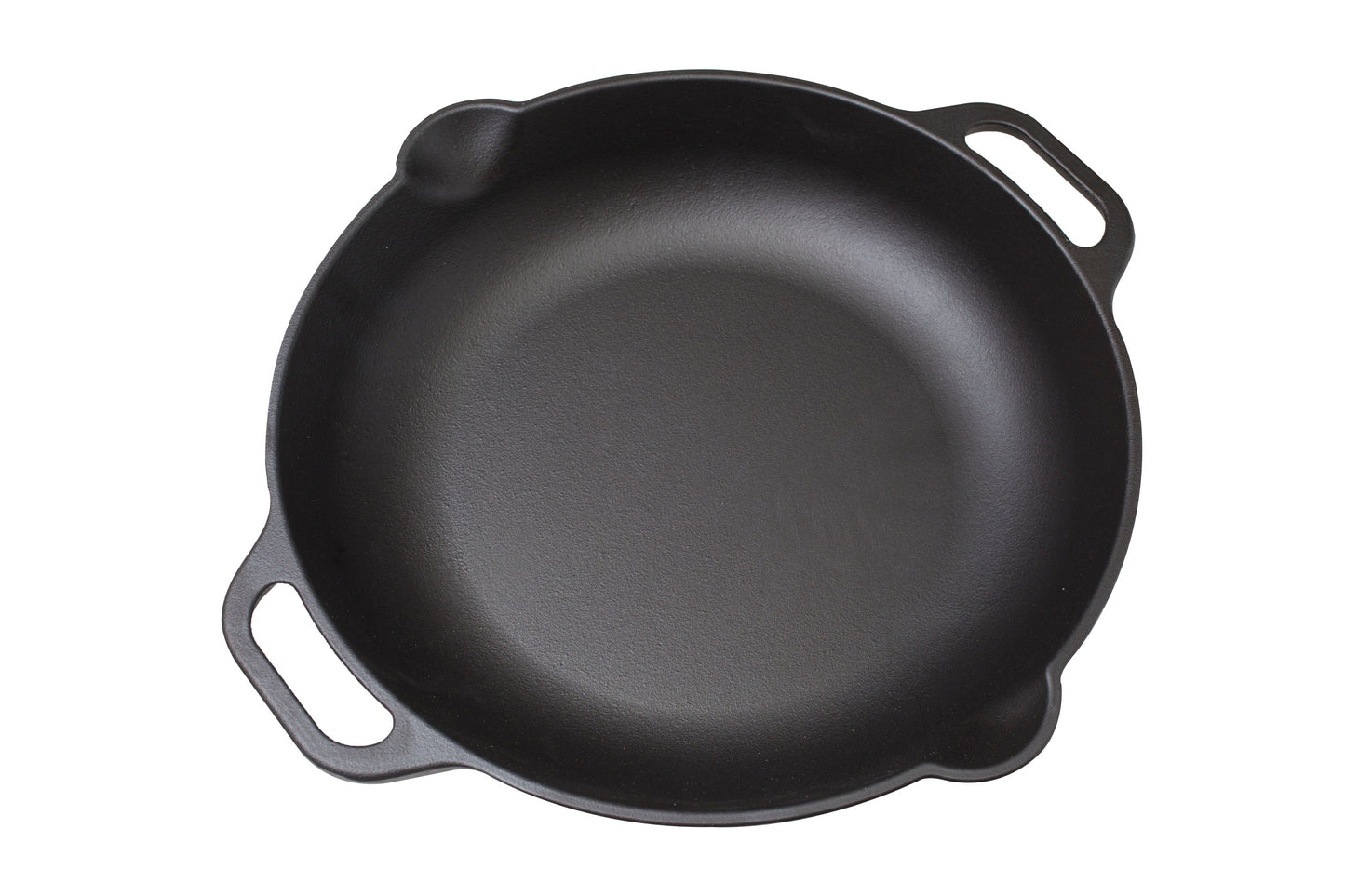 Victoria Enamelled Cast Iron Skillet w Handles 33c