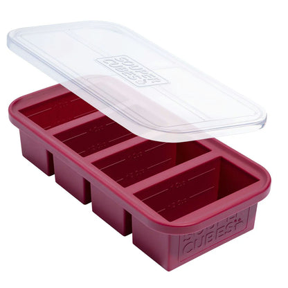 Souper Cubes Freezer Tray 1-Cup Cranberry