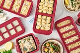 Souper Cubes Freezer Tray  Half-Cup Cranberry