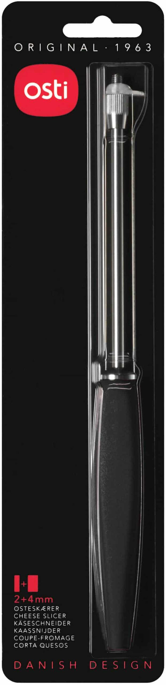 Osti Cheese Slicer Black Handle