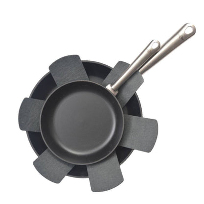 Papillon Pan Protectors 38cm Set of 3 Black