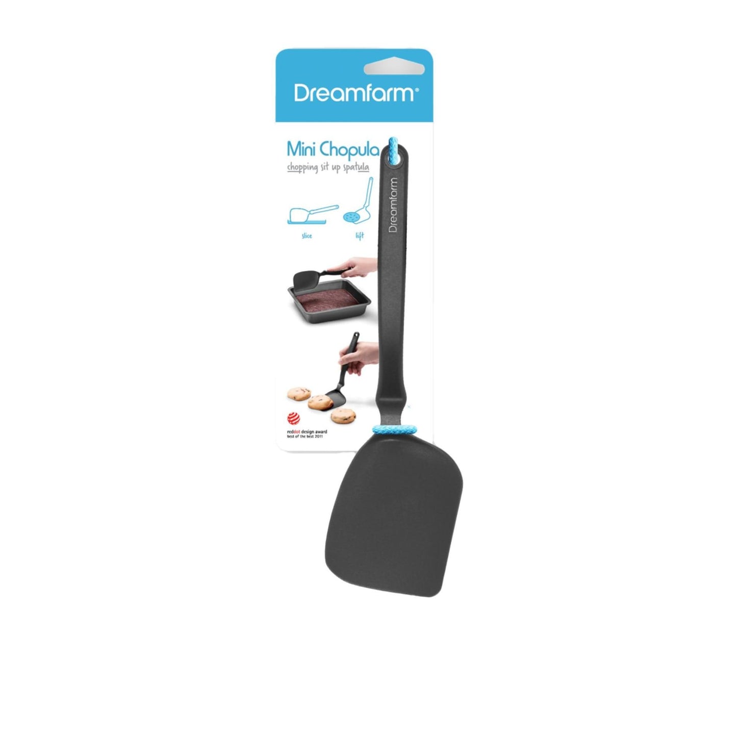 Dreamfarm Mini Chopula Spatula Black