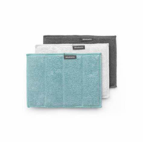 Brabantia Microfiber Cleaning Pads Set of 3