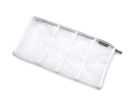 Brabantia Sock Wash Bag White / Grey Zipper