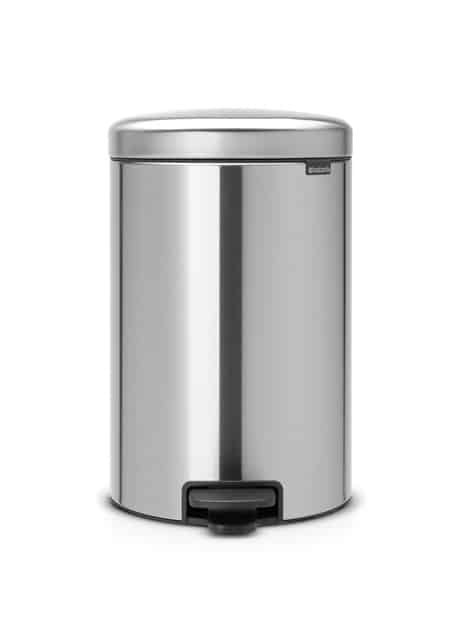 Brabantia Pedal Bin NewIcon 20Litre Matt Steel