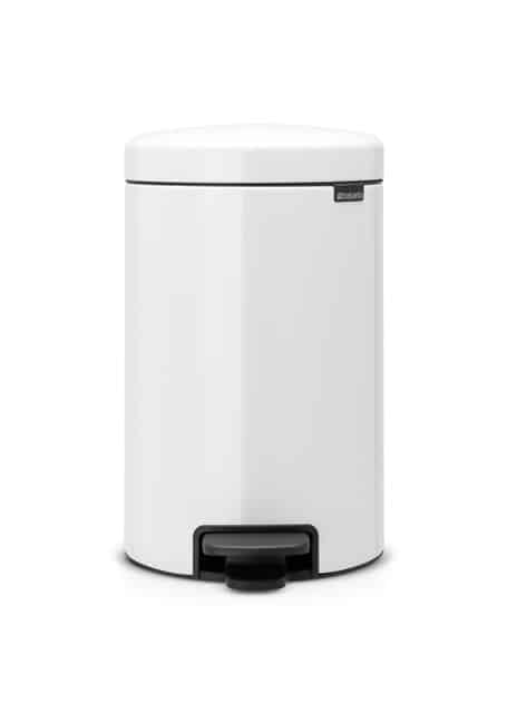 Brabantia Pedal Bin NewIcon 12 Litre White