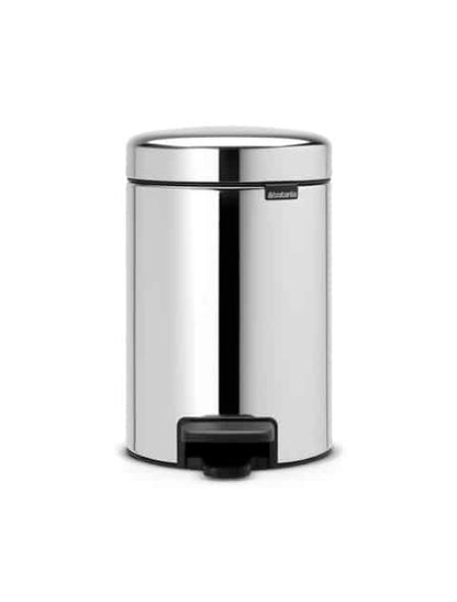 Brabantia Pedal Bin NewIcon 3 Litre Brilliant Ste