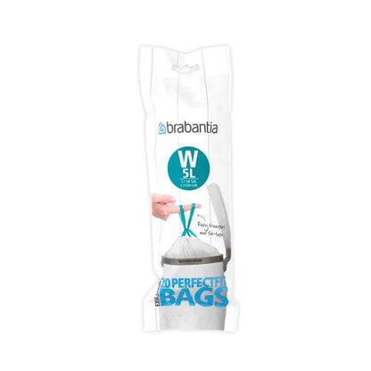 Brabantia Bin Liner Code W 5L 20 bags