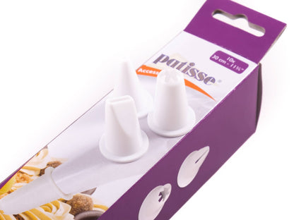 Patisse Piping Bag Disposable 10 and Nozzles 30cm