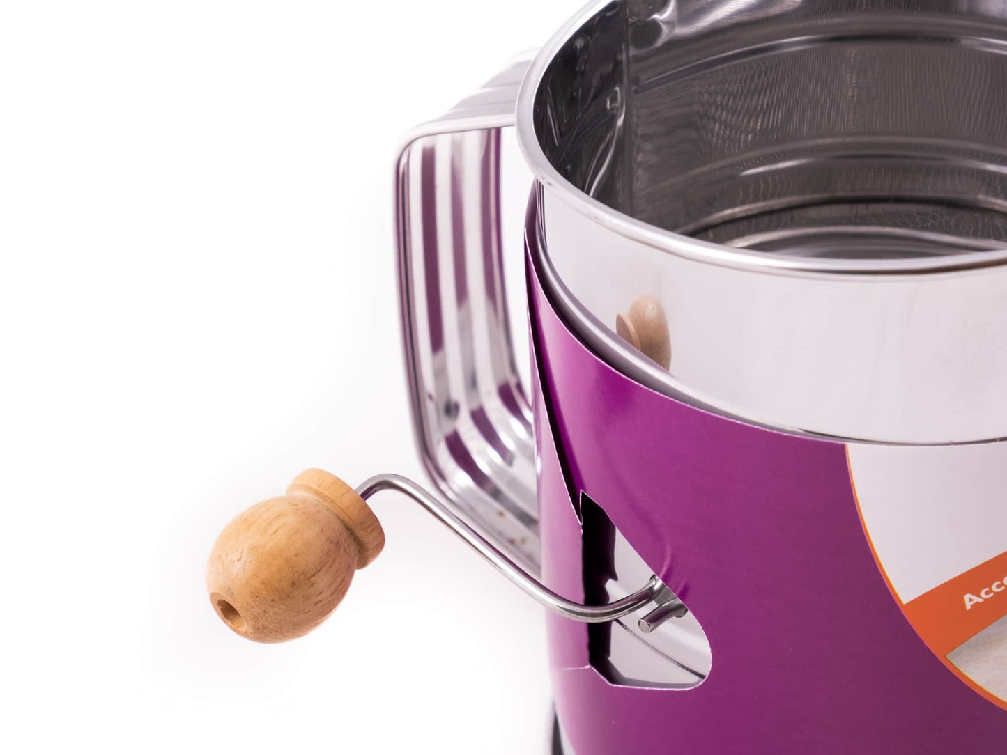 Patisse Flour Sifter Rotary Stainless Steel