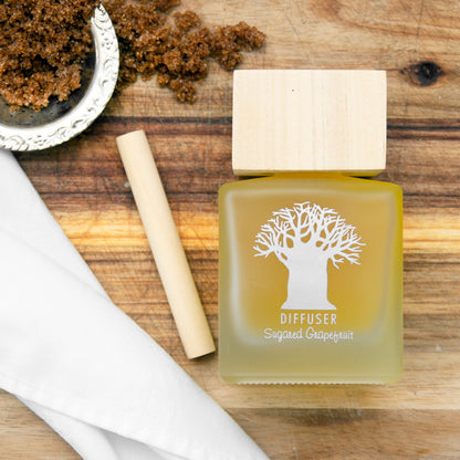 Mockana Wooden Top Diffuser Grapefruit