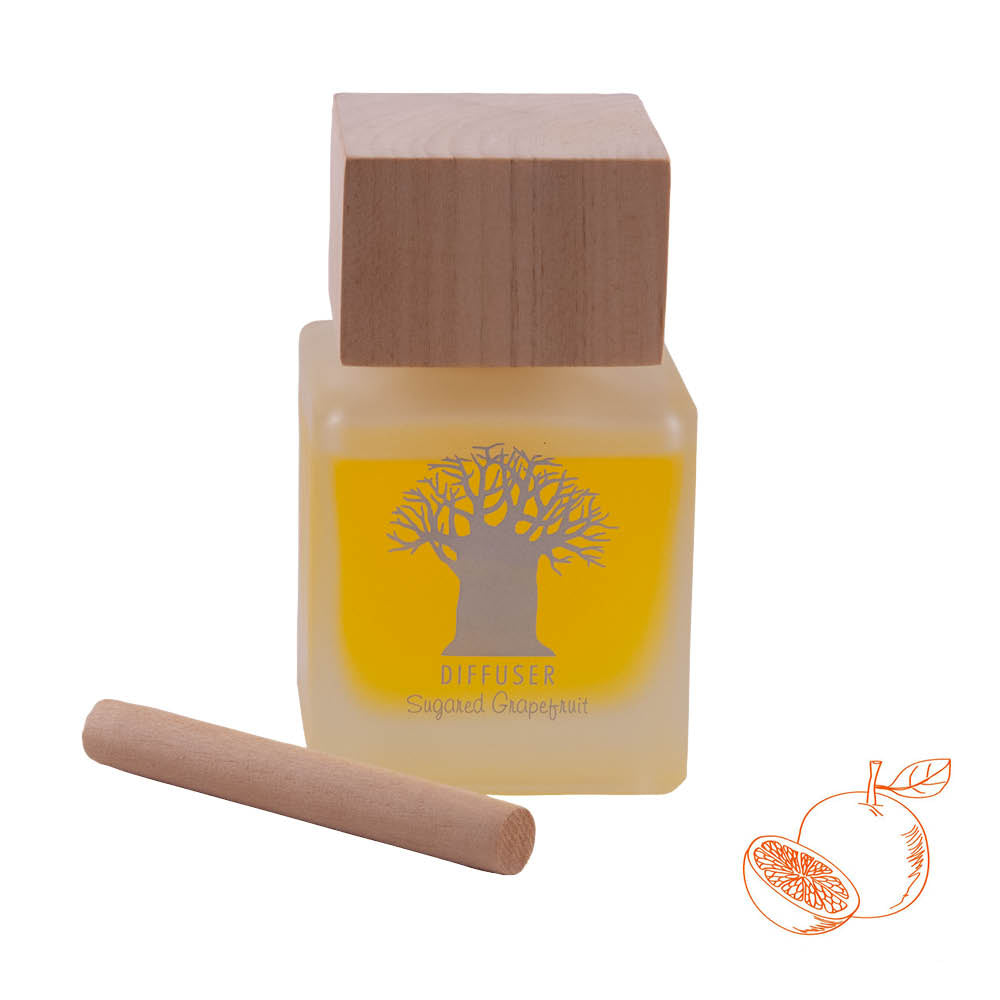 Mockana Wooden Top Diffuser Grapefruit