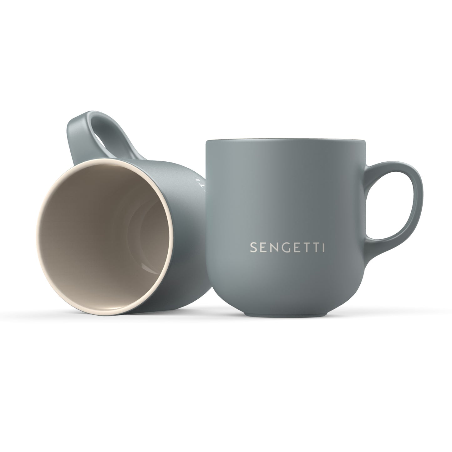 Sengetti The Perfect Mug Set of 2 Smoke