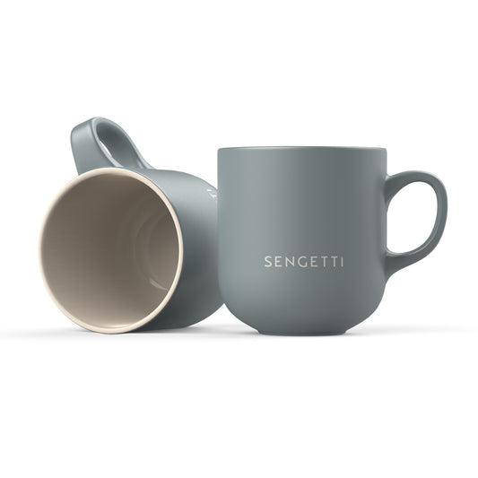 Sengetti The Perfect Mug Set of 2 Smoke