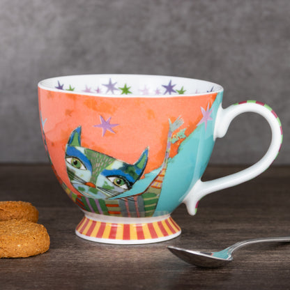 Olivia Grande Mug Happy Cat