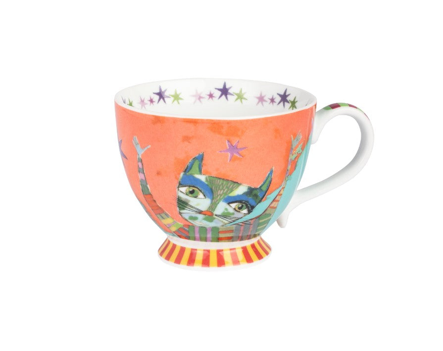 Olivia Grande Mug Happy Cat