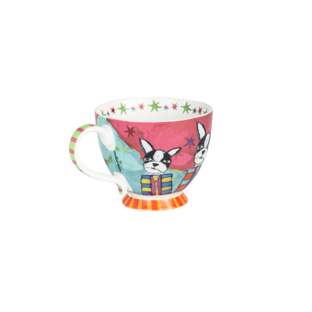 Olivia Grande Mug Boston Terrier