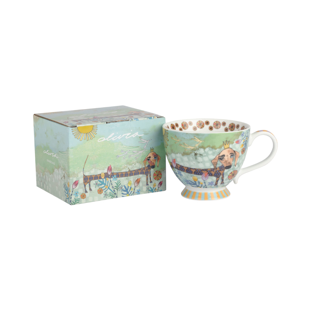 Olivia Grande Mug Dachshund