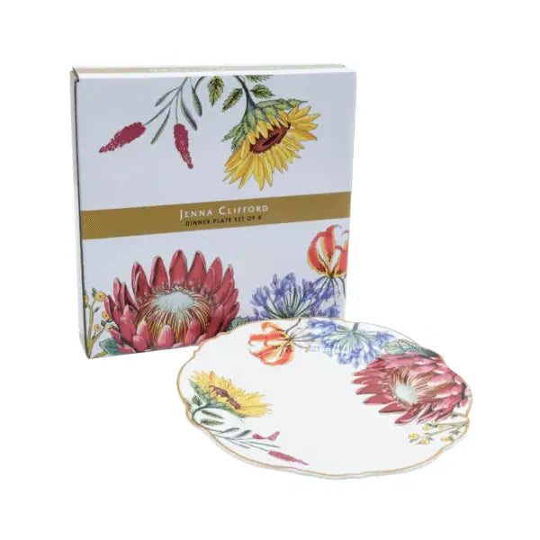 Jenna Clifford Wild Bloom Dinner Plate Set of 4