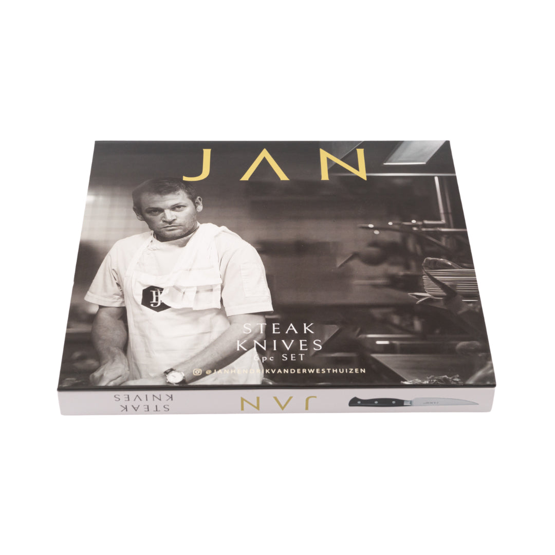 Jan Hendrik Steak Knife Set of 6  in Magnetic Box