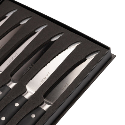 Jan Hendrik Steak Knife Set of 6  in Magnetic Box