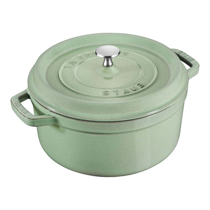 Staub Round Cocotte 24cm Sage