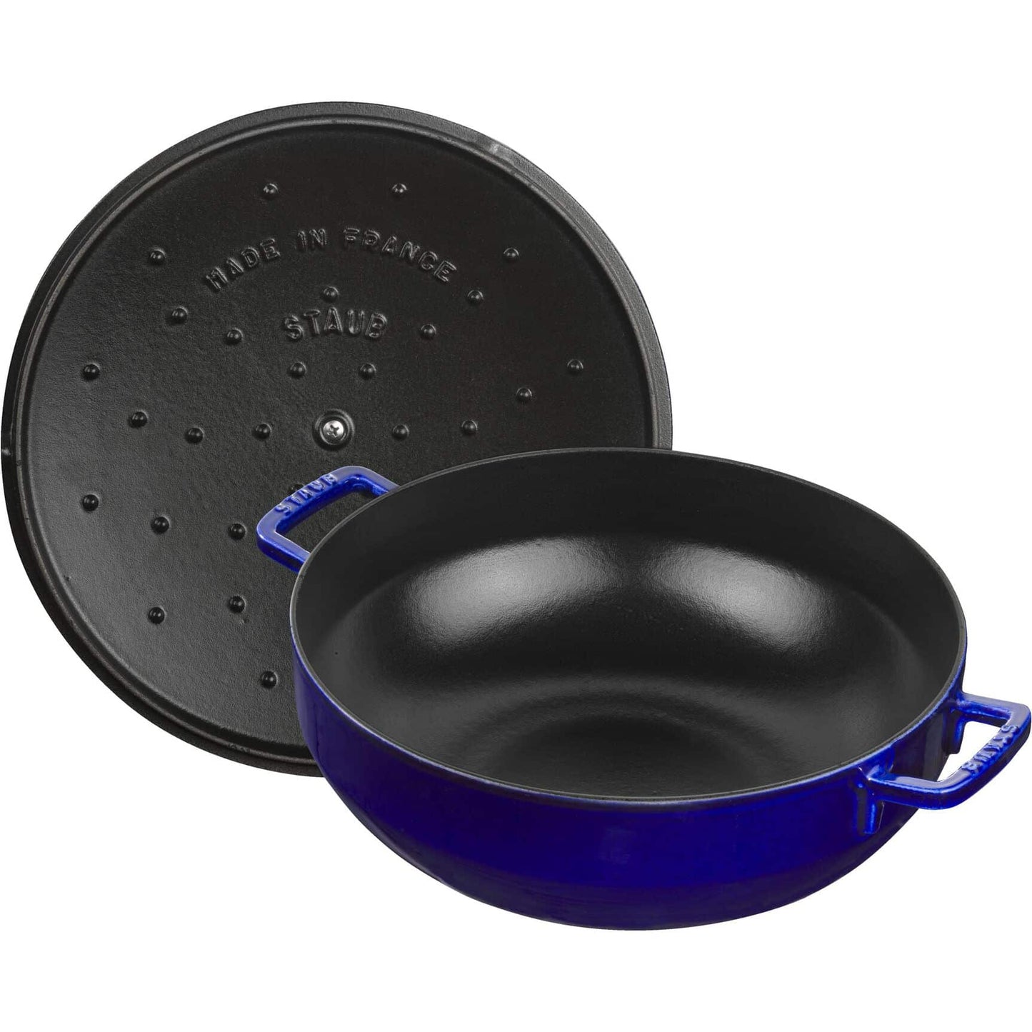 Staub Round Bouillabaisse 28cm Dark Blue