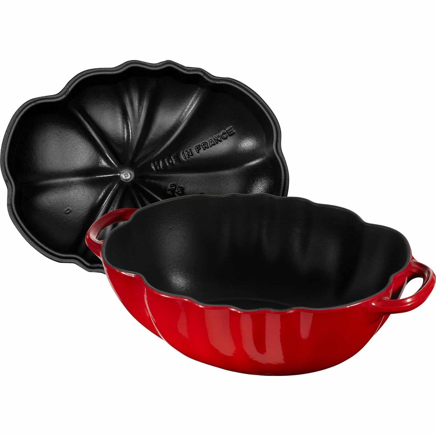 Staub Oval Cocotte 25cm Tomato Cherry