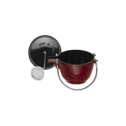 Staub Round Tea Pot 1.15L Grenadine Red