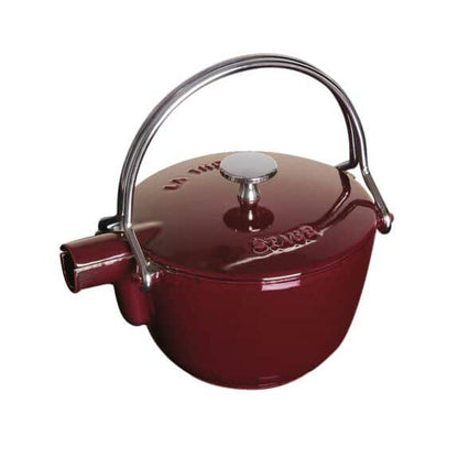 Staub Round Tea Pot 1.15L Grenadine Red