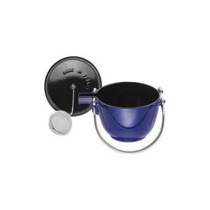 Staub Round Tea Pot 1.15L Dark Blue