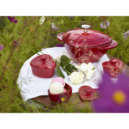 Staub Cocottes Heart 20cm Cherry