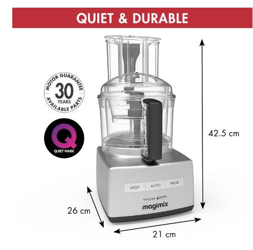 Magimix 4200XL Food Processor Satin
