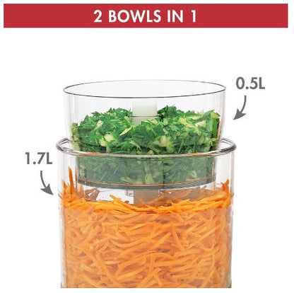 Magimix Le Mini Plus Food Processor 1.7L Satin